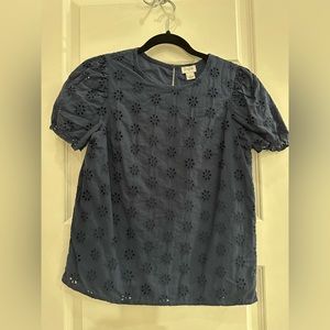 J. Crew Tops | Top | Navy Blue | Size XS